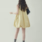 Sleeveless Balloon Silhouette Dress AMU0002