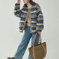 Ethnic Pattern Knit Jacket AMU0044