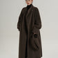 Stand Collar Wool Coat SRS0370