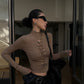 High Neck Ripped Design T-Shirt  ZRS0085