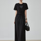 Heart Bijou Sleeve Lace Long Dress FER0162