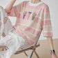 Ice Cream Short-Sleeve Summer Knit FER0259