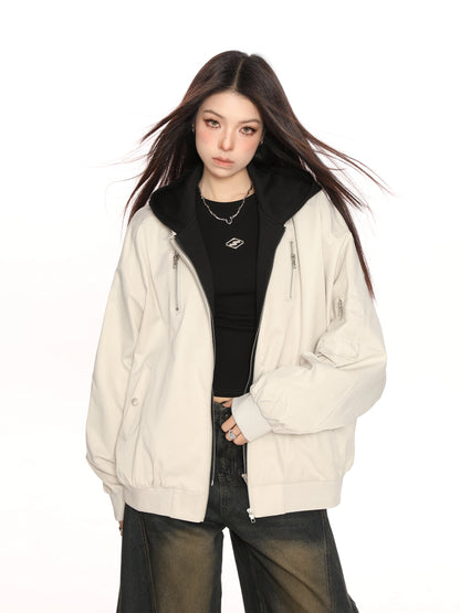 Layered Style Zip Jacket BGS0017