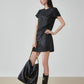 Corset Print T-Shirt Dress FER0120