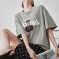 Cherry Print Short-Sleeve T-Shirt  FER0265