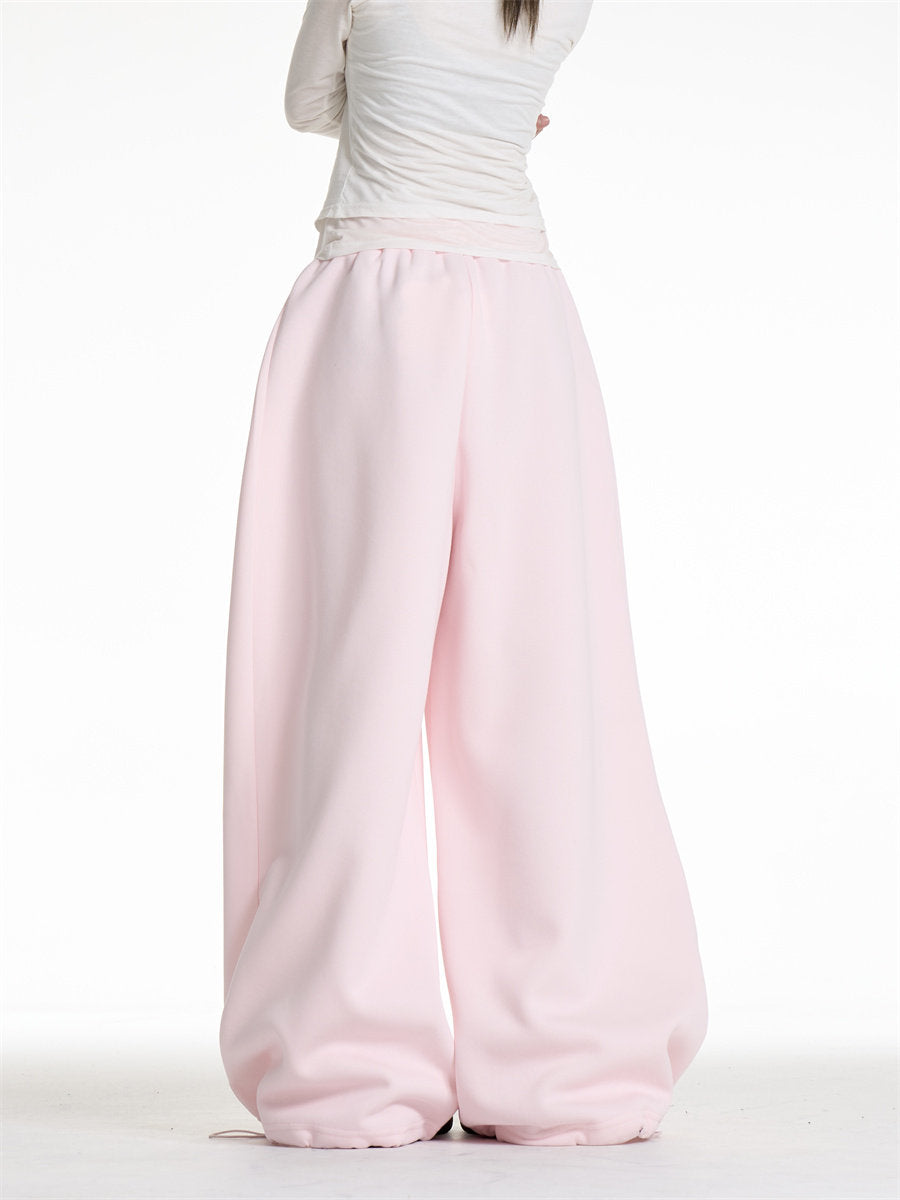 Pink Wide Sweatpants ONP0012