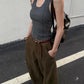 Curved Cargo Pants WWP0013