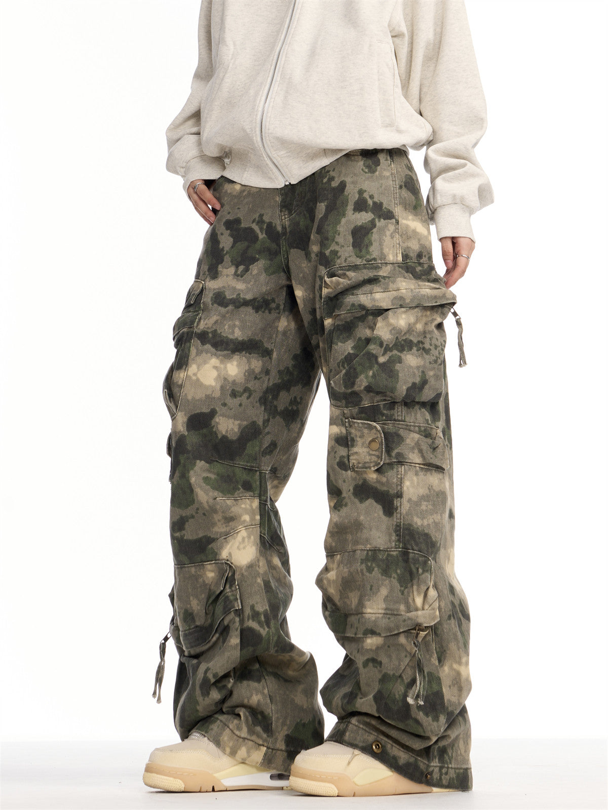 Camouflage Pattern Cargo Pants ONP0009