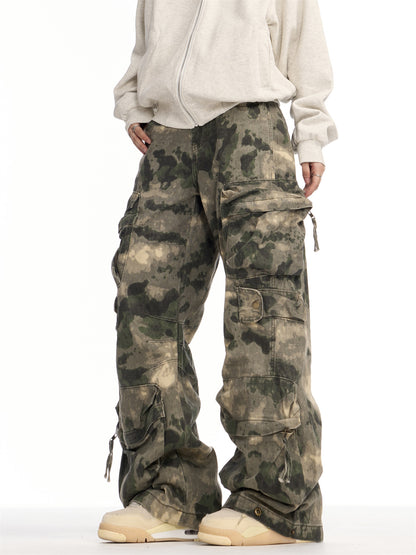 Camouflage Pattern Cargo Pants ONP0009