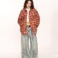 Retro Plaid Distressed Shirt BGS0044