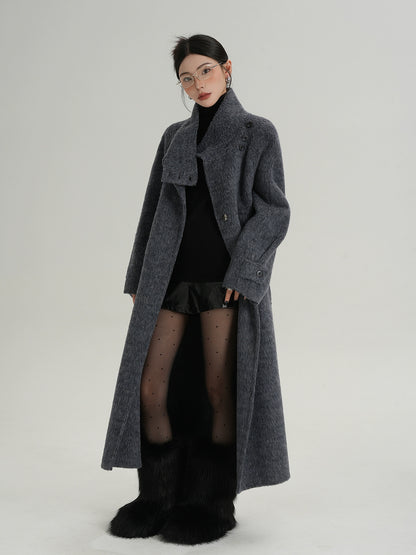 Stand Collar Elegant Coat SRS0411