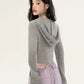 Hooded Summer Knit Tops EPU0007