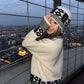 Crew Neck Jacquard Knit CYE0059