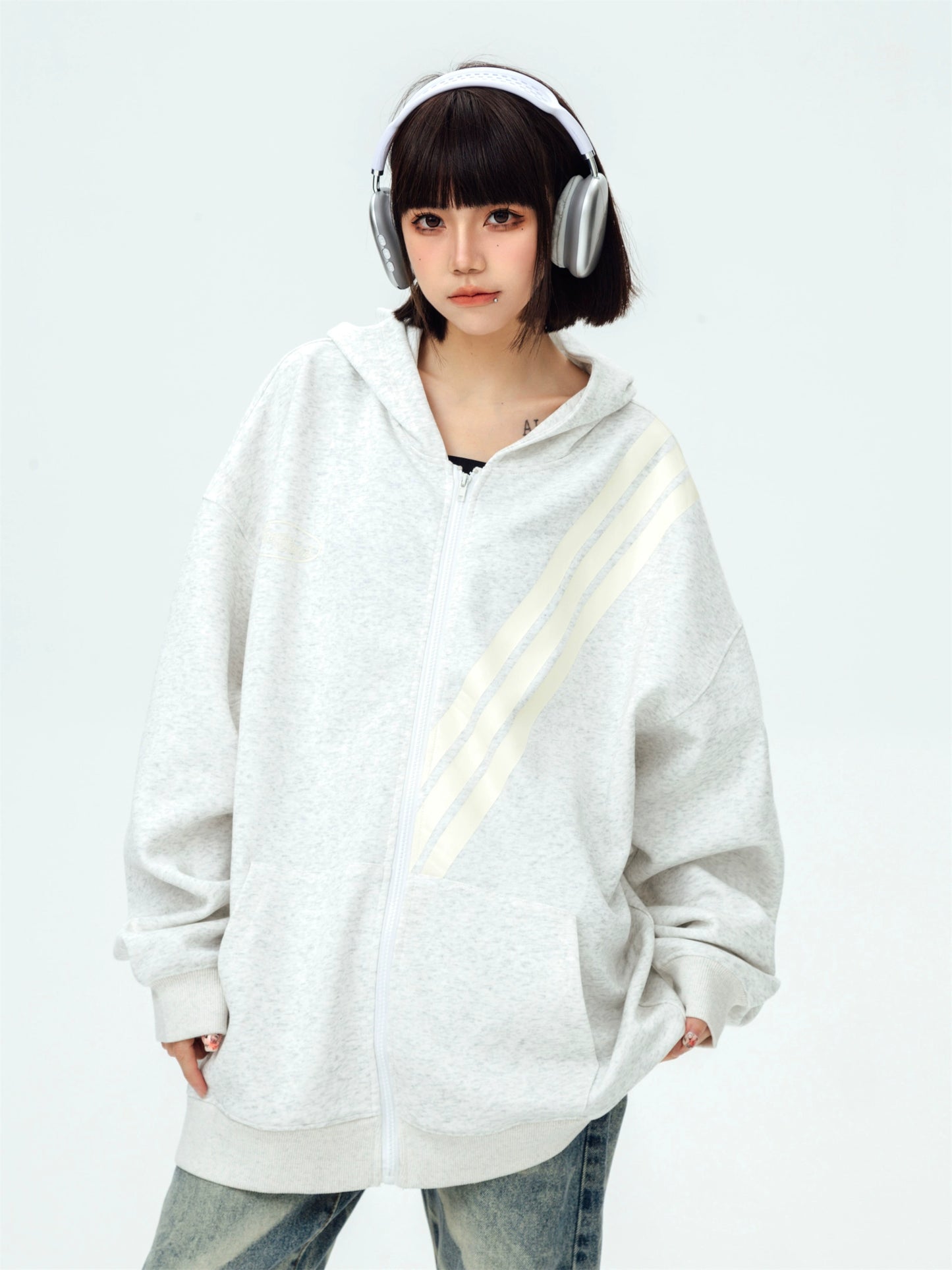 Sideline Design Zip Hoodie AXN0006