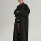 Mock Neck Long Coat SRS0407