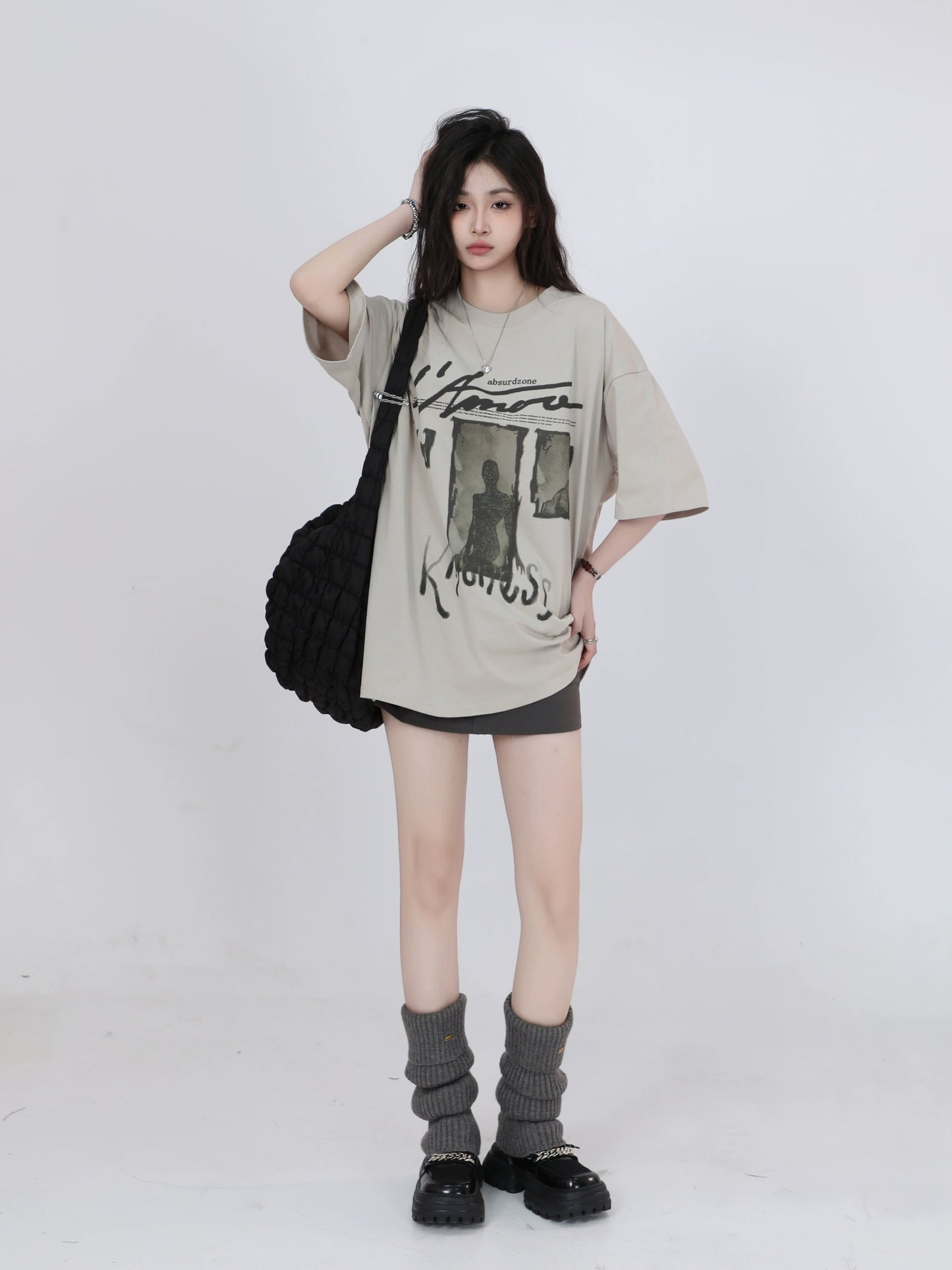 Vintage Cotton Loose T-Shirt ZCK0006