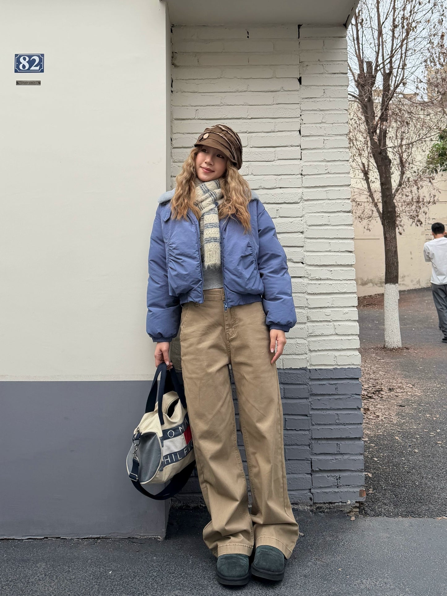 Puffer Collar Short Jacket CYE0090