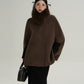 Fur Muffler Cape Coat SRS0402