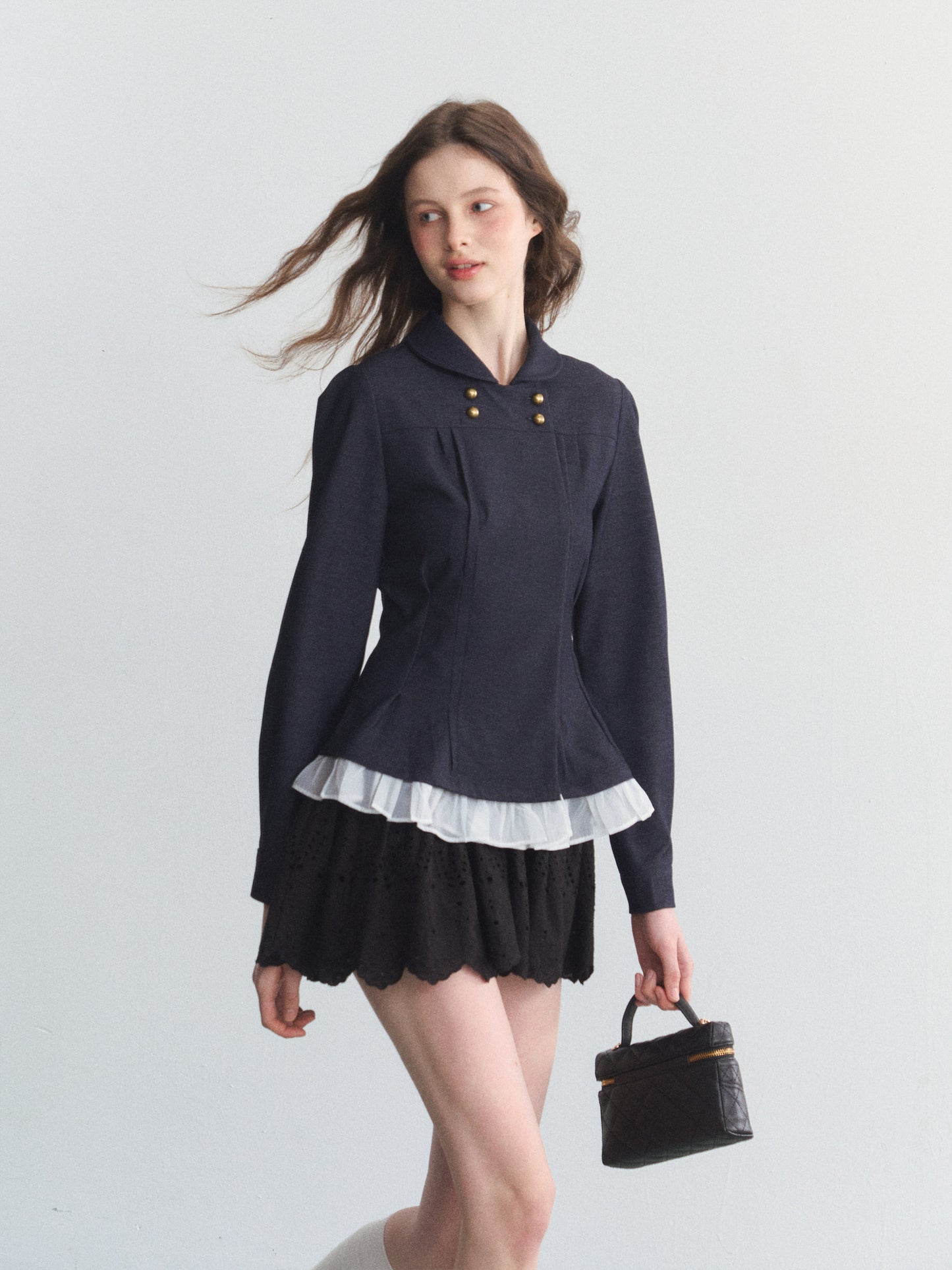 Frill Design Tops SPY0038