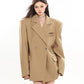 Wide Shoulder Tailored Jacket CCS0033