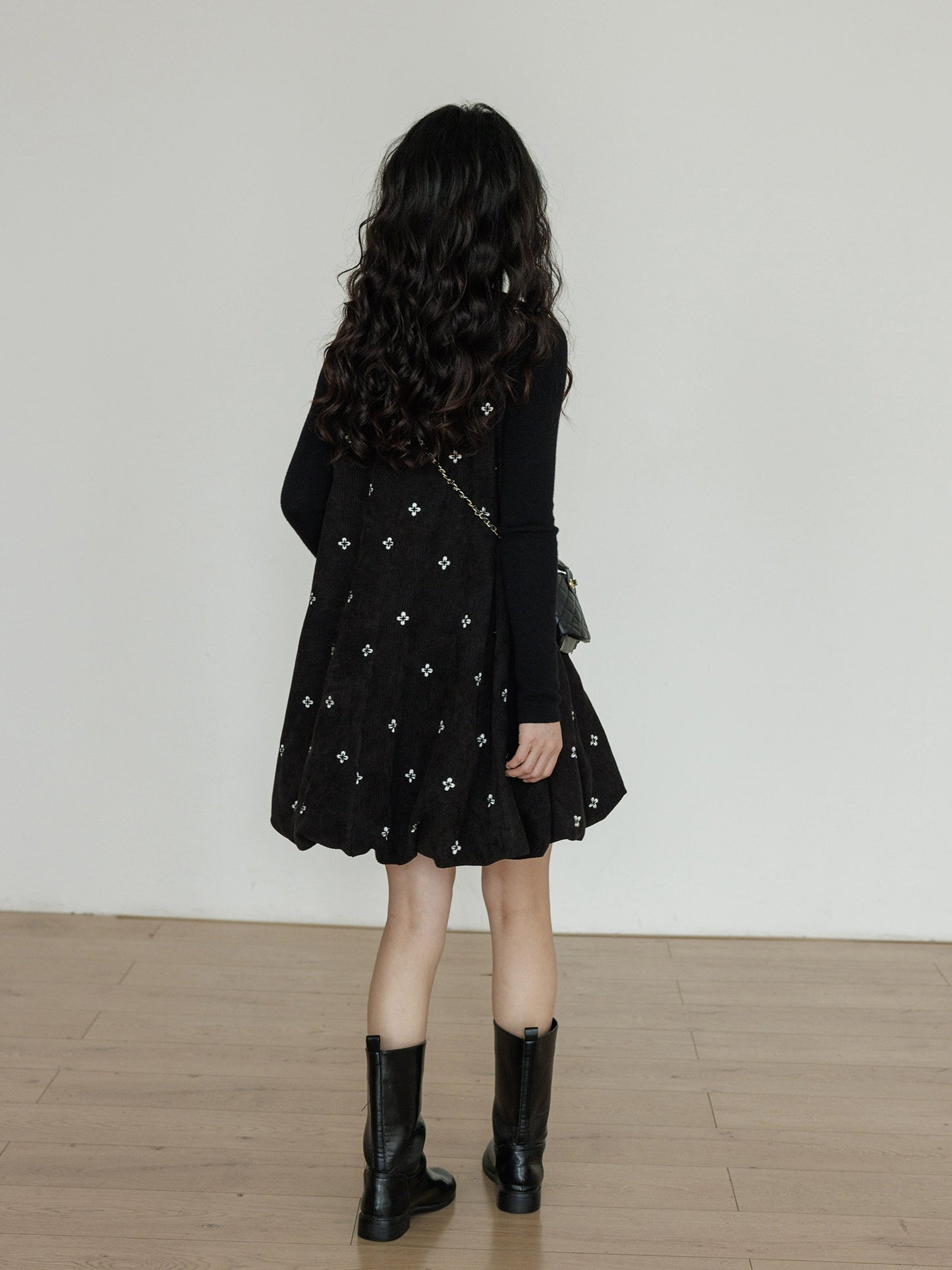 Round Neck Vest Dress VAS0171