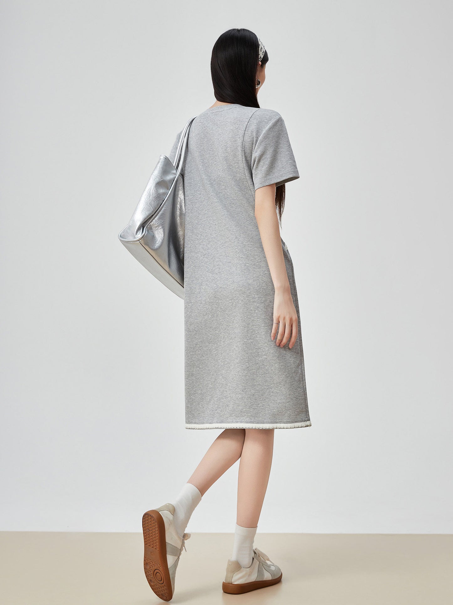 Cut-Out Piping Dress FER0133
