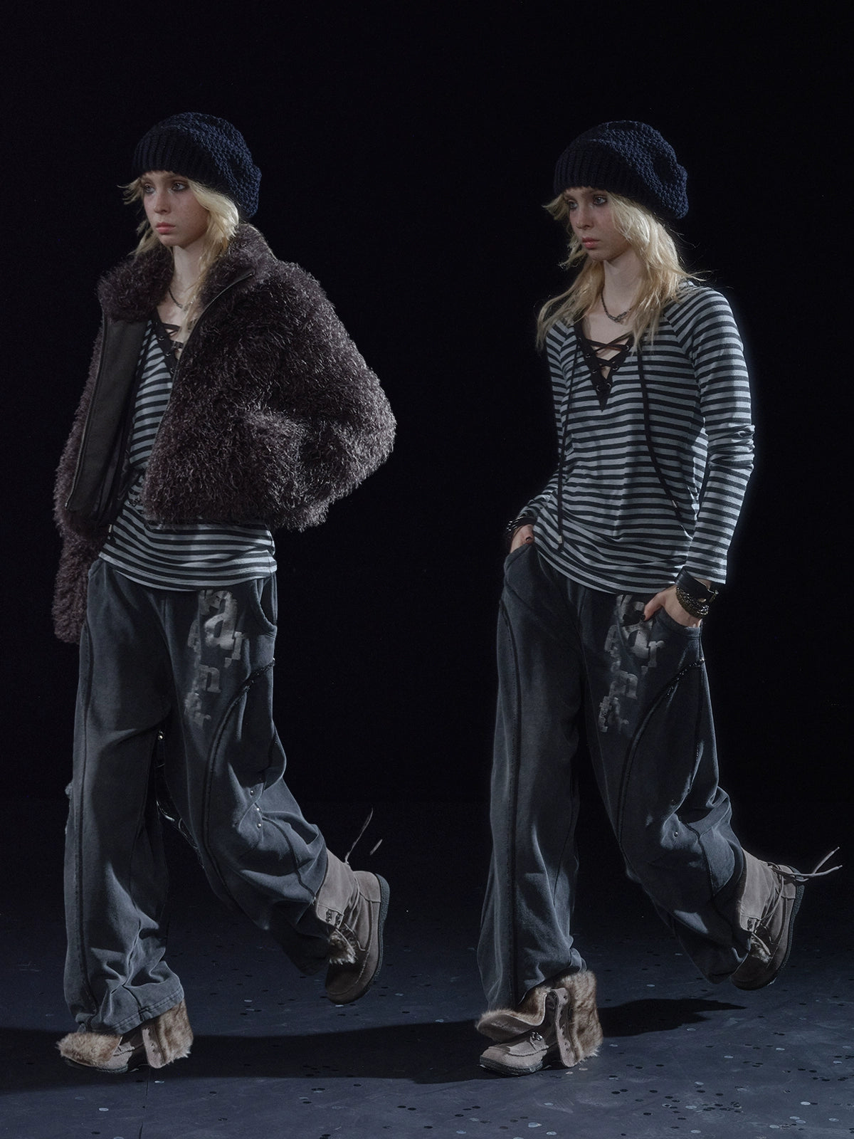 Vintage Washed Punk Sweatpants WAT0008