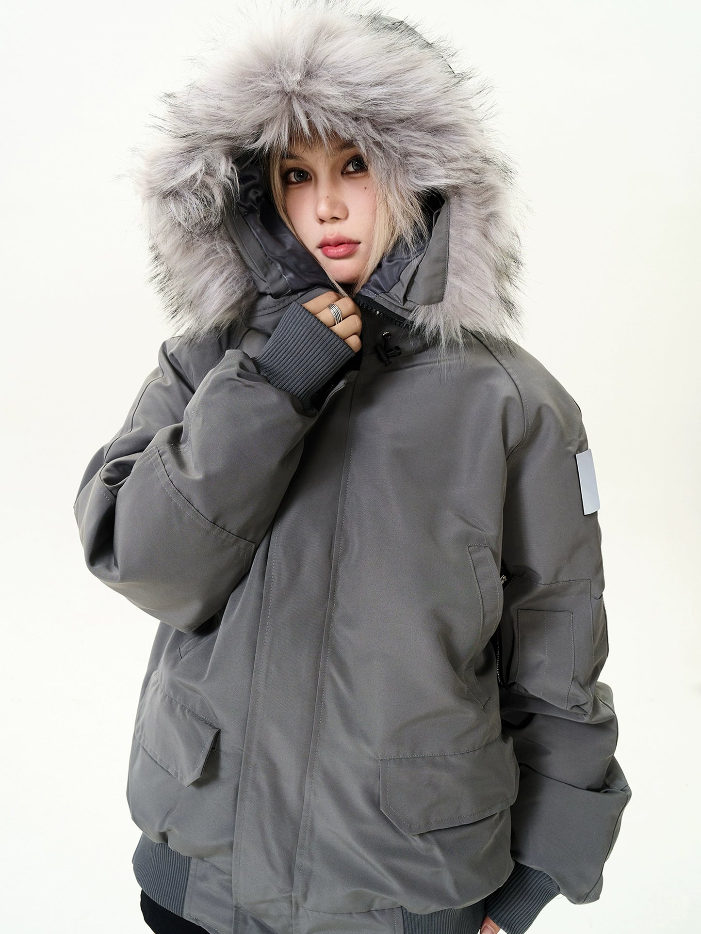 Fur Collar Down Jacket MAD0014