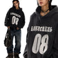 Number Logo Pullover Hoodie ZTS0024