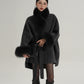 Fur Collar Cape Coat SRS0400