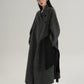 Scarf Design Long Wool Coat SRS0409