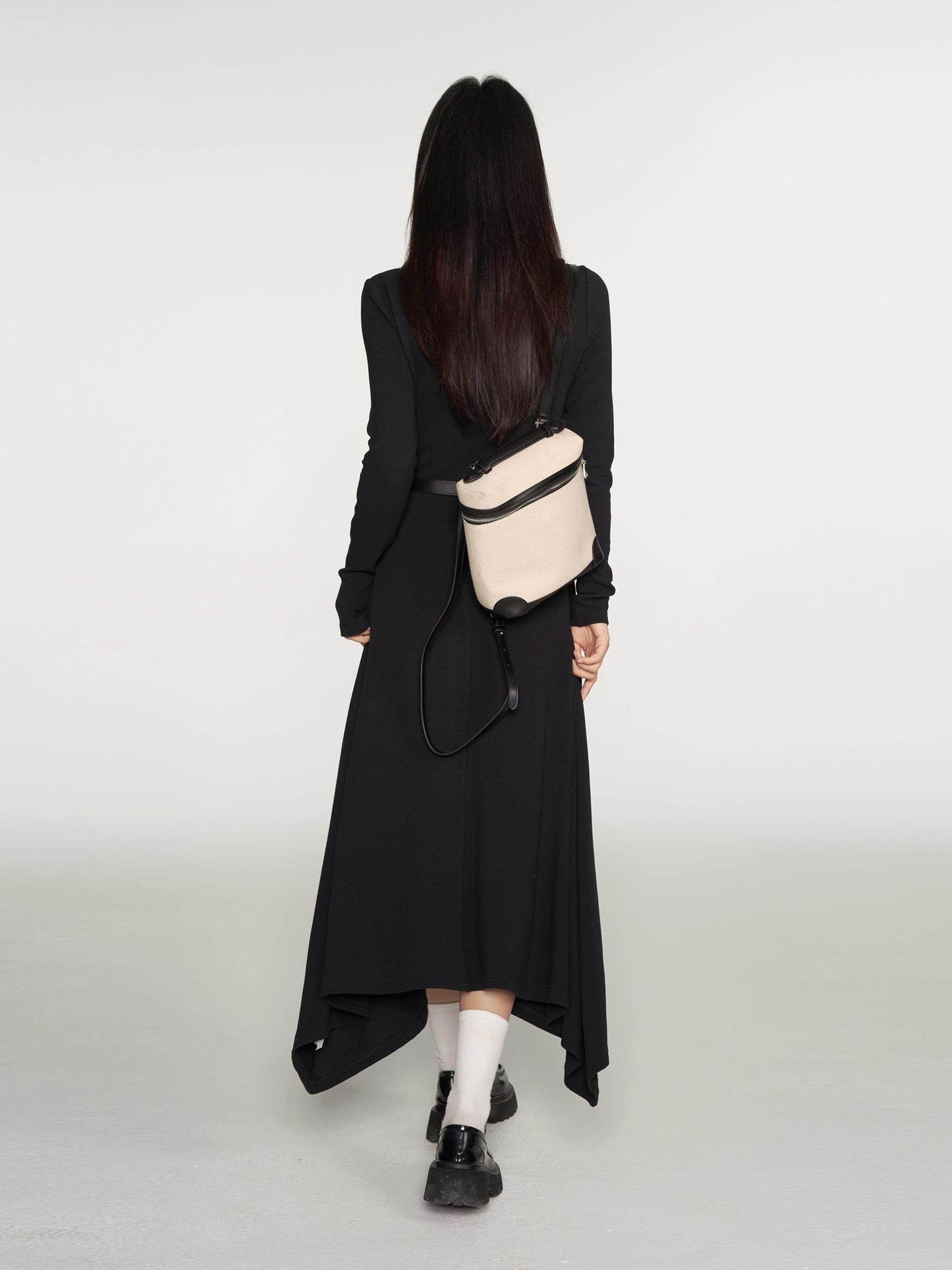 Shirt Layered Asymmetric Dress WDB0021