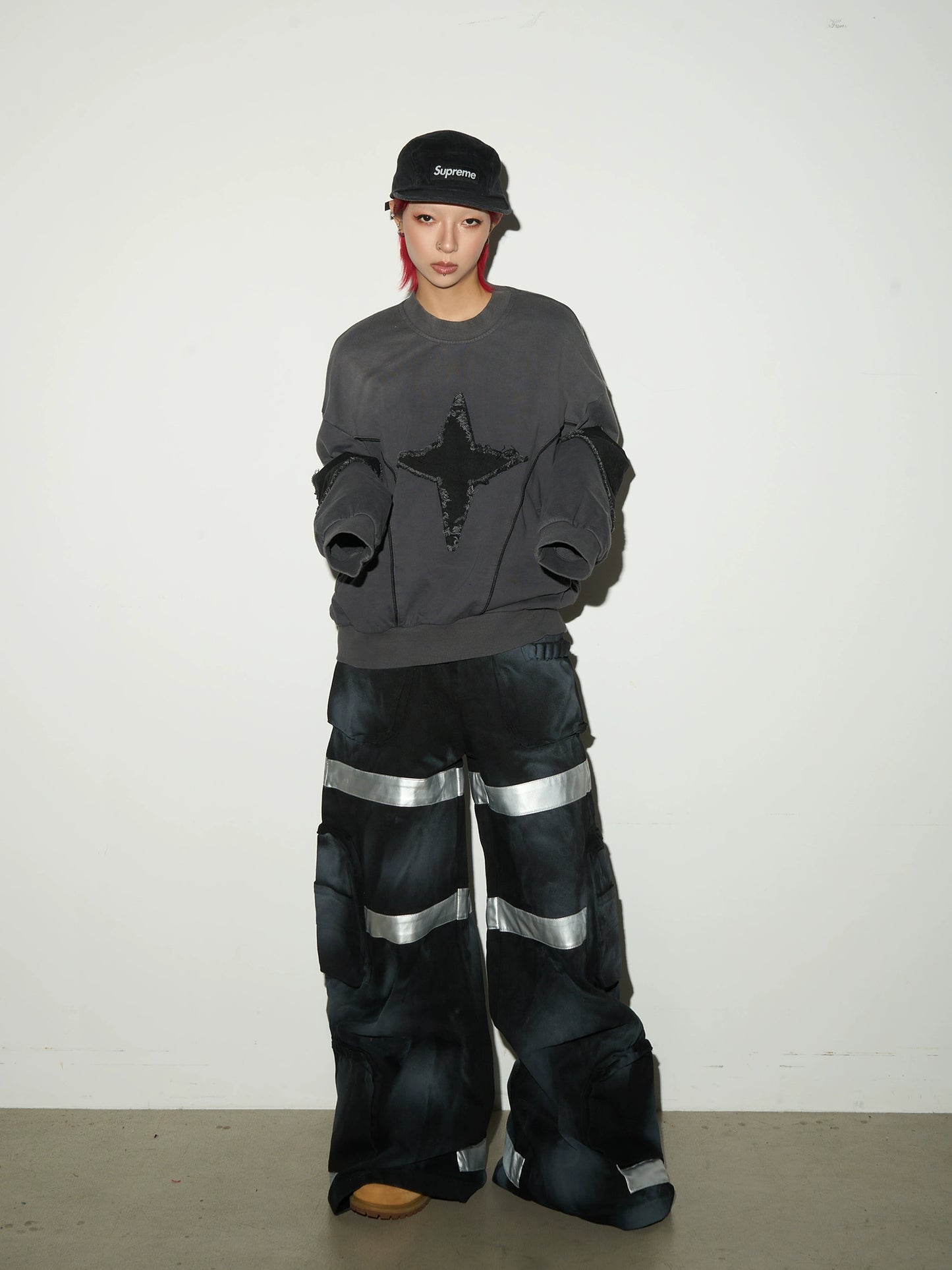 Street Dark Dirty Cargo Pants MCY0012