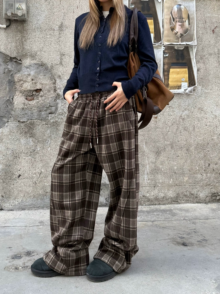 Paid Wide Pants CYE0079