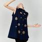 Flower Bijou Flare Silhouette Vest FER0340