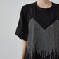 Layered-Style T-Shirt Dress FER0195