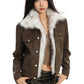 Inner Fleece Suede Jacket BGS0026