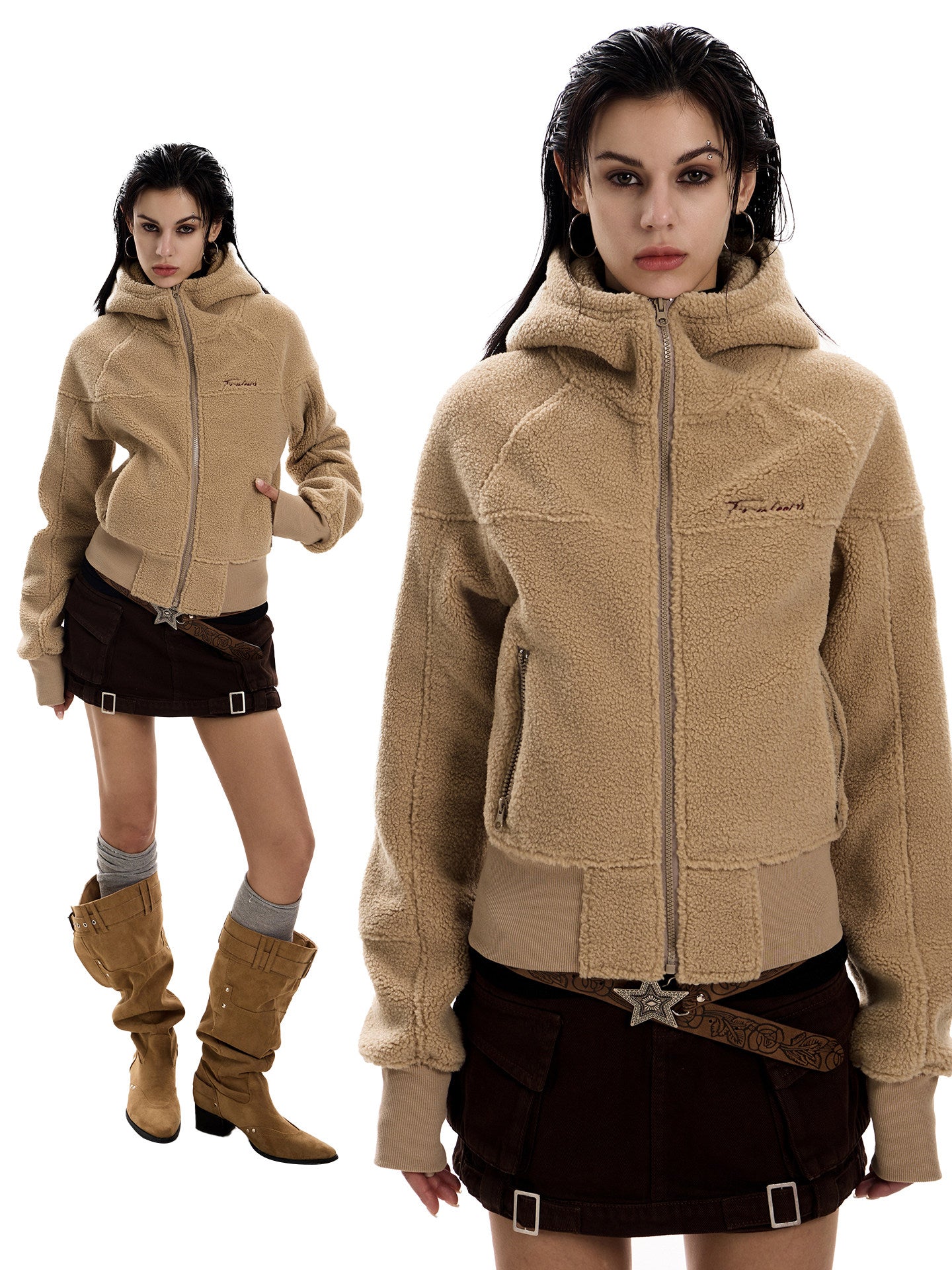 Retro Lambswool Short Jacket ZTS0025