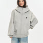 High-Neck Hoodie Jacket KIP0011