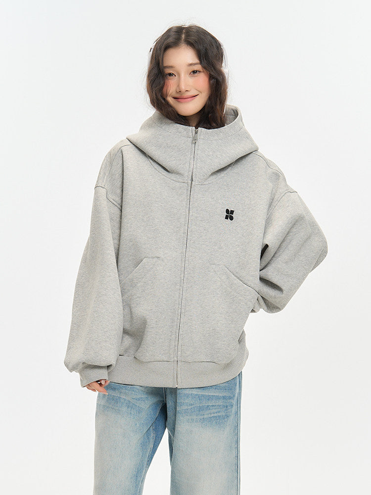 High-Neck Hoodie Jacket KIP0011
