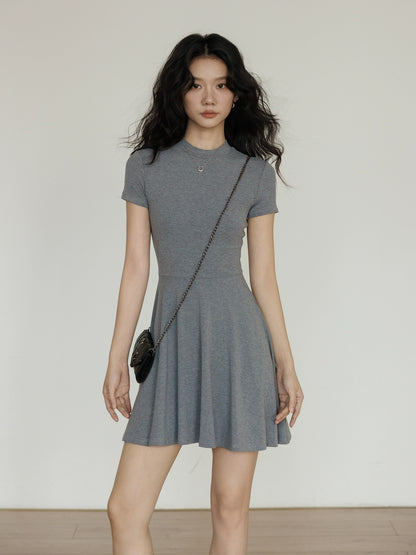 Mock Neck Tight Dress VAS0096