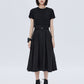 Patch Pocket Waist T-Shirt Dress SHN0013