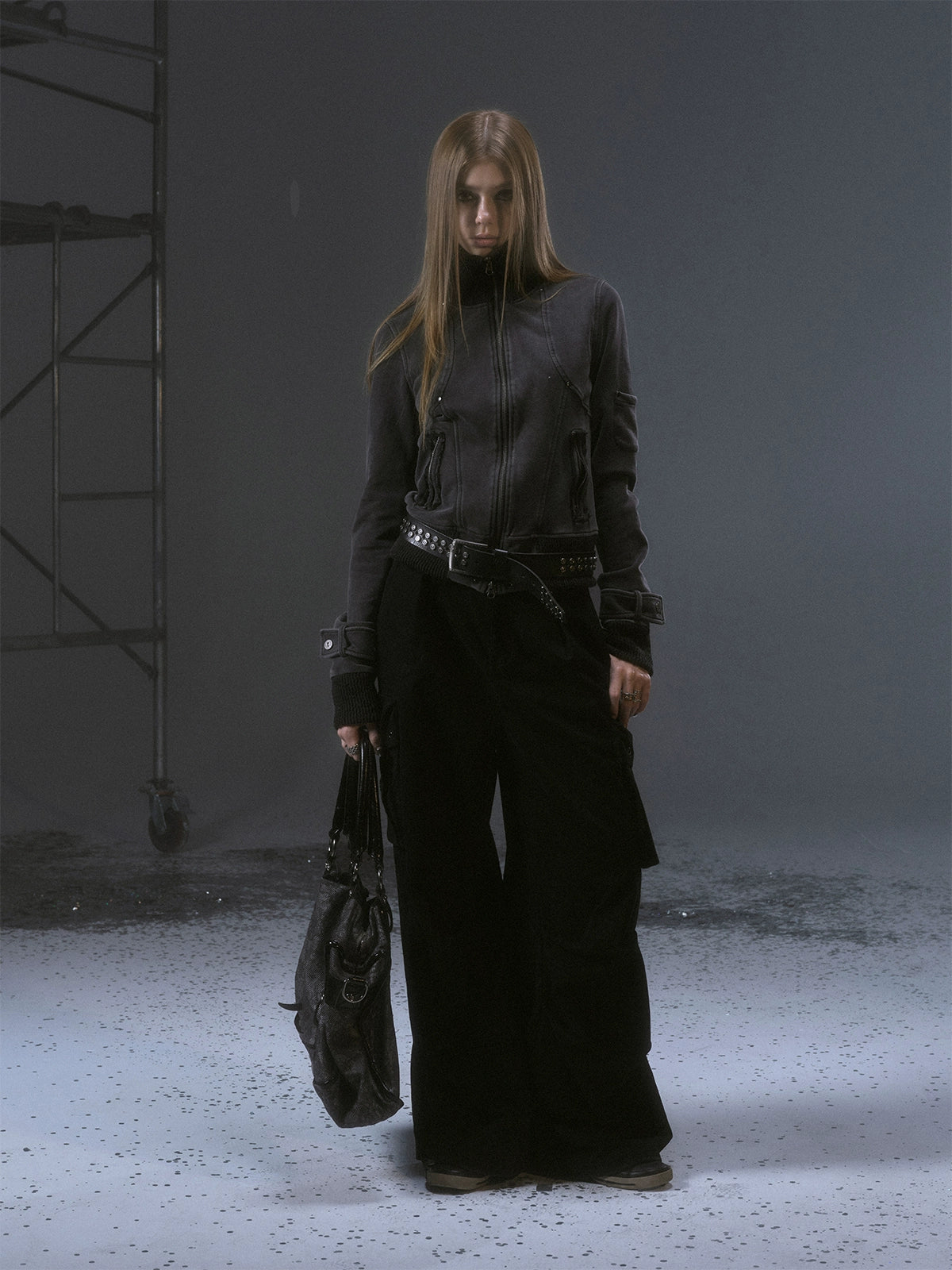 Suede Punk Tight Jacket WAT0003