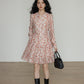 V-Neck Floral Dress VAS0193