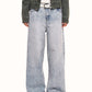 Wing Print Street Style Jeans ZTS0026