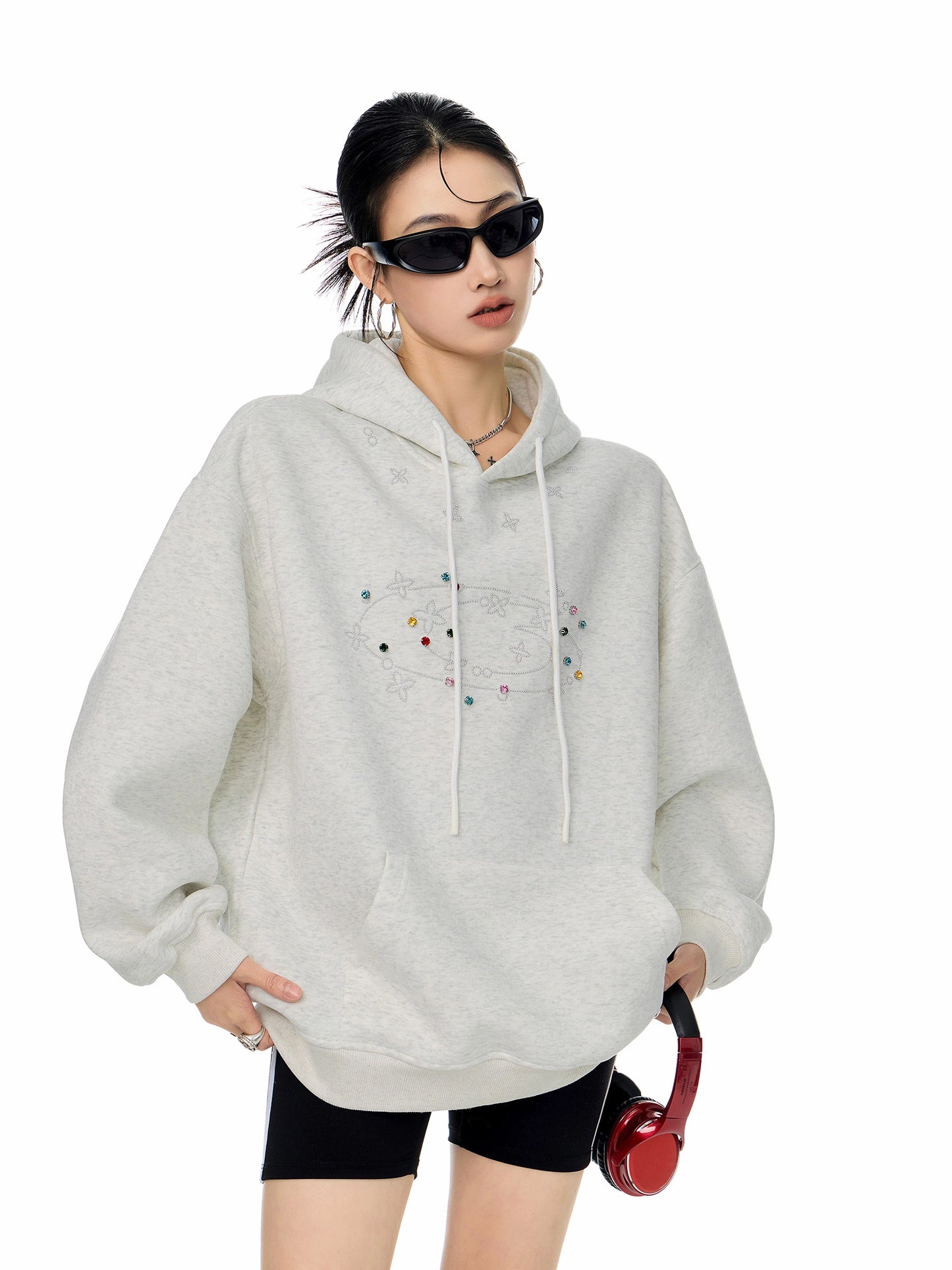Bijou Logo Sweatshirt Hoodie ICM0117
