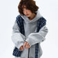 Layered Style Pullover Hoodie HGX0029