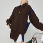 Color Block Track Jacket / Shorts FER0387