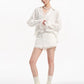 Vintage Lace Two-Piece Shirt / Shirt Skirt TUW0005