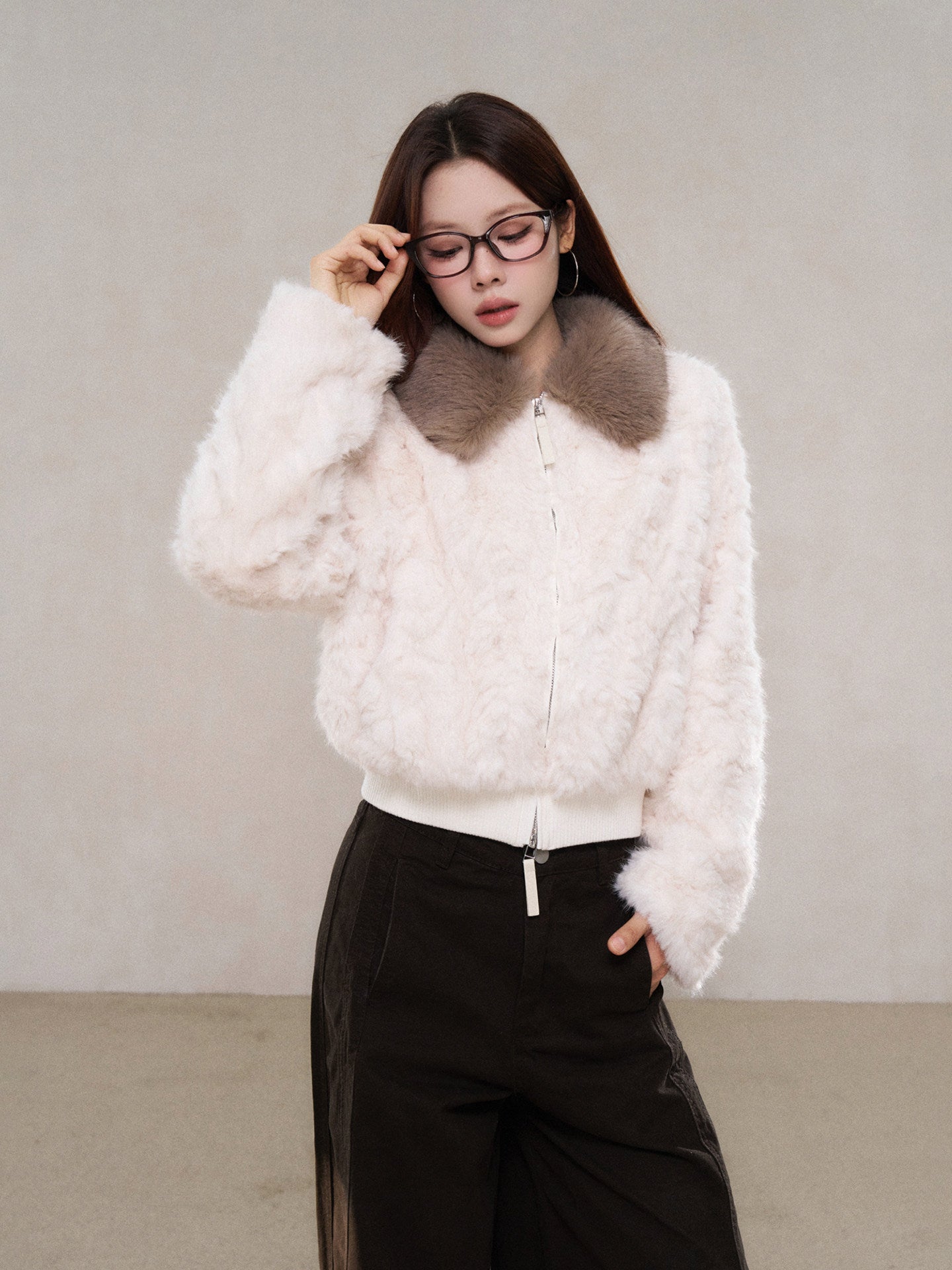 Faux Fur Fluffy Jacket WDB0012